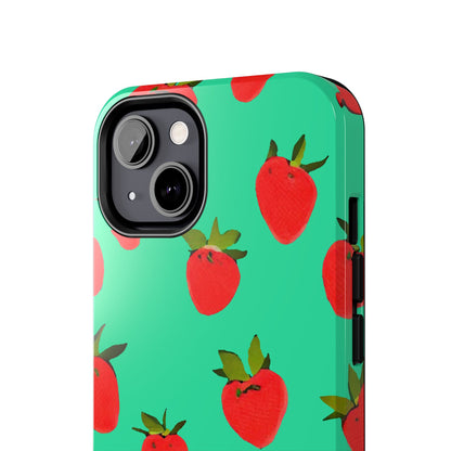 Strawberry Pattern - Phone Case