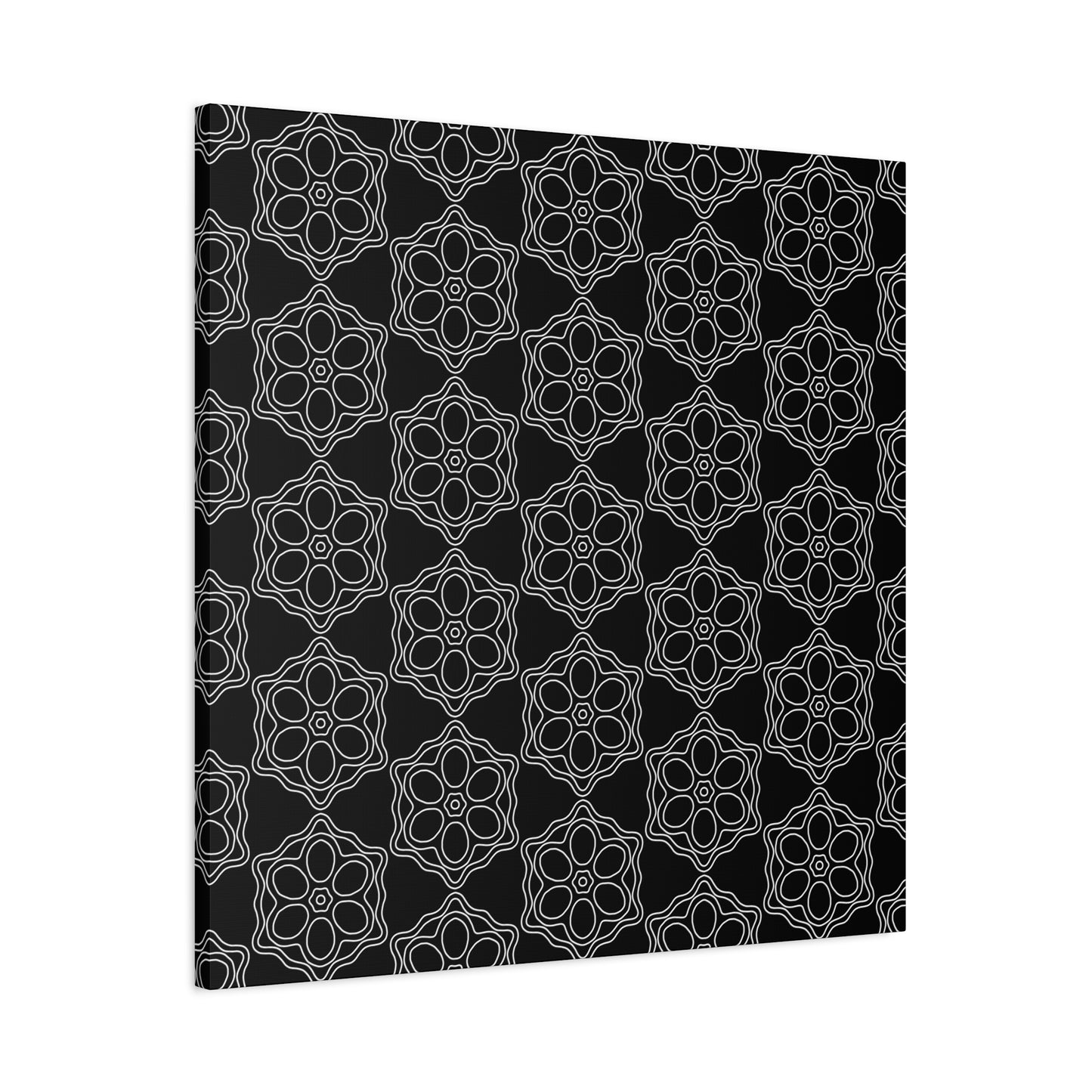 Geometric Sacred Flower - Canvas