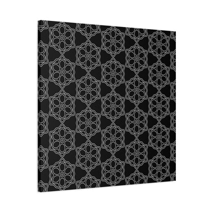 Geometric Sacred Flower - Canvas