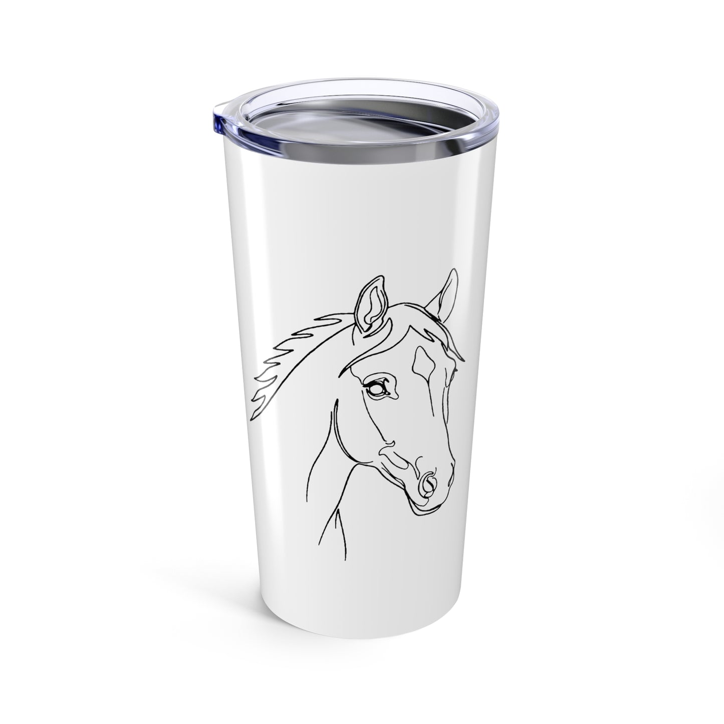 Horse Portrait Sketch - Tumbler