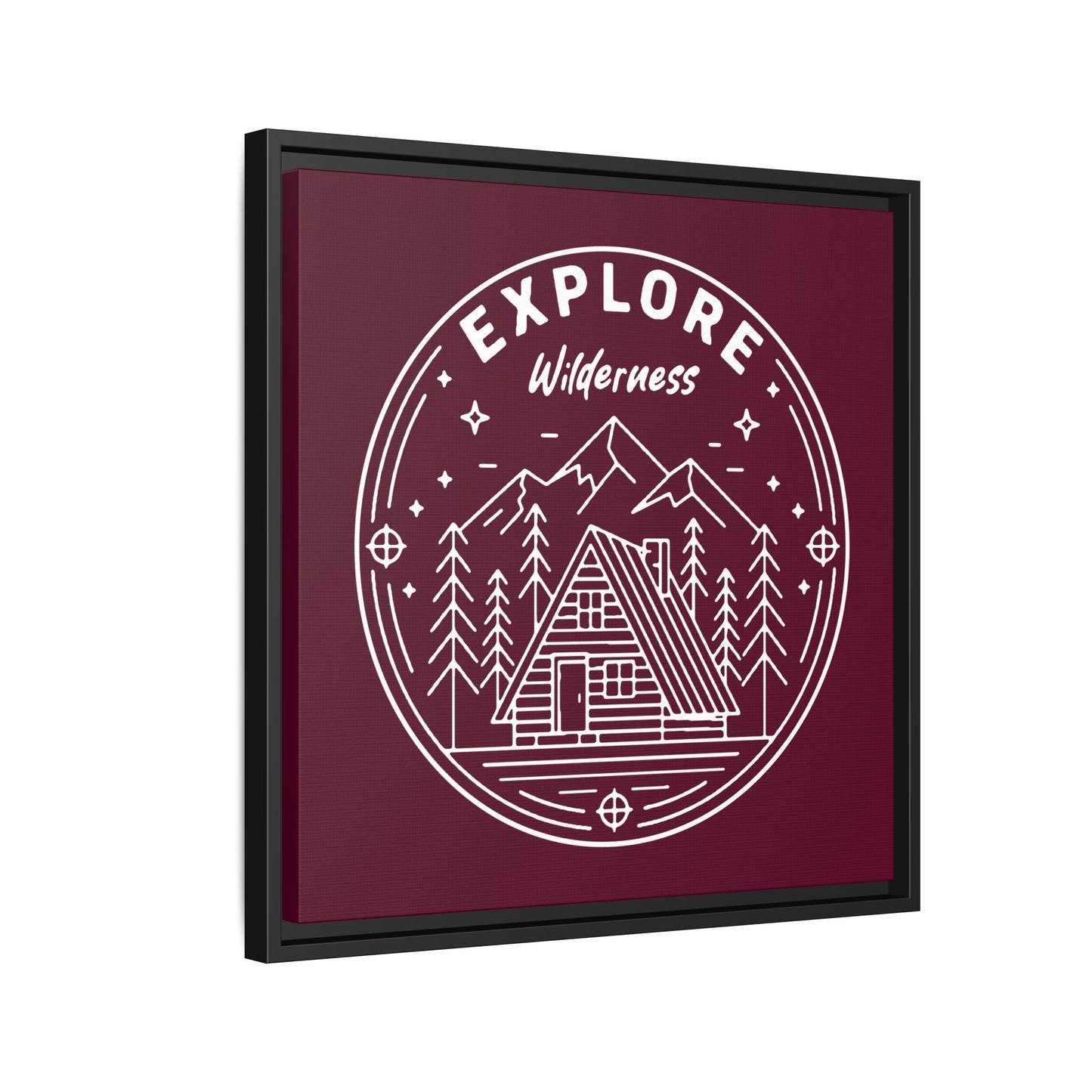 Explore Wilderness - Framed Canvas