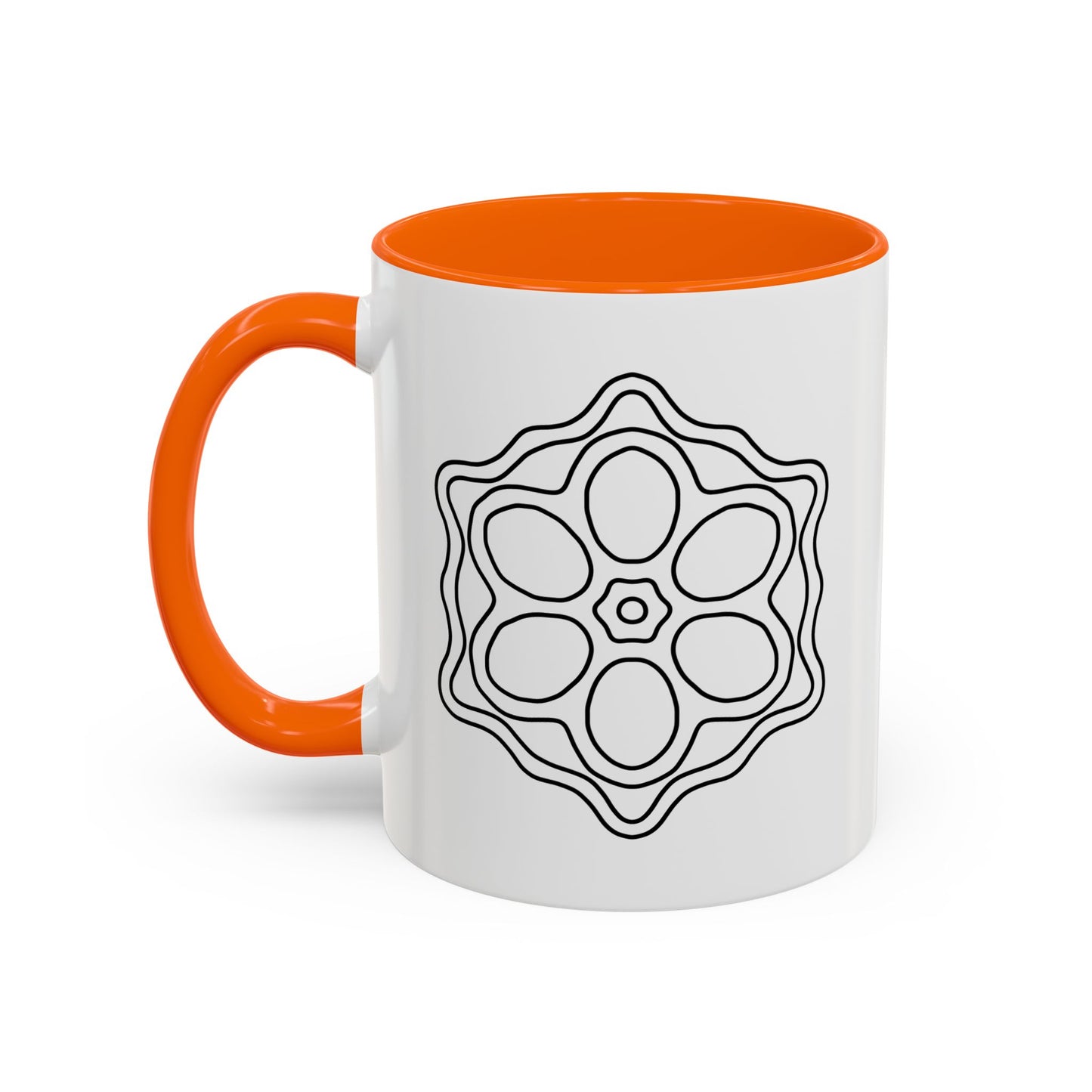 Elegant Floral Accent Coffee Mug, Perfect for Home, Office, Gifts, Birthdays, Inspirational Quotes, Tea Lovers
