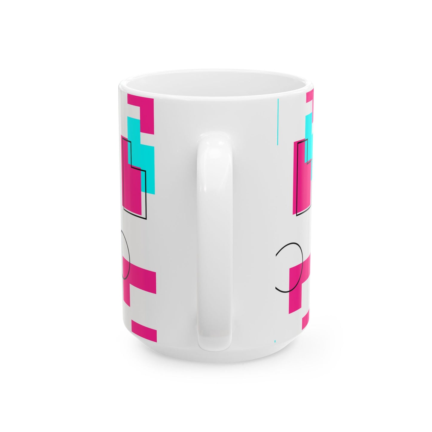 Retro Geometric Vibes - Mug