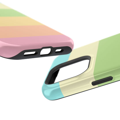 Pastel Stripes - Magnetic Phone Cover