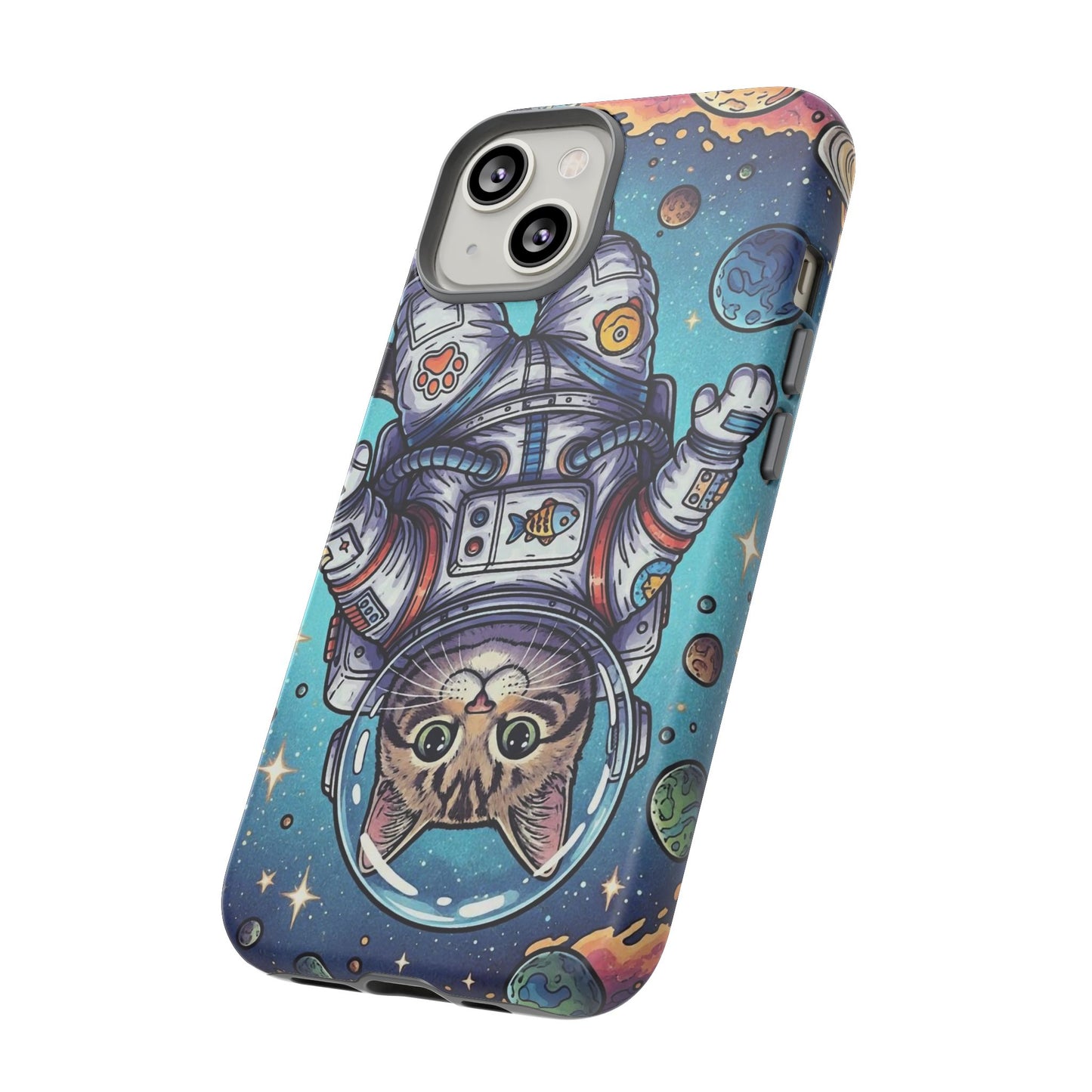 Astronaut Cat - Tough Phone Case