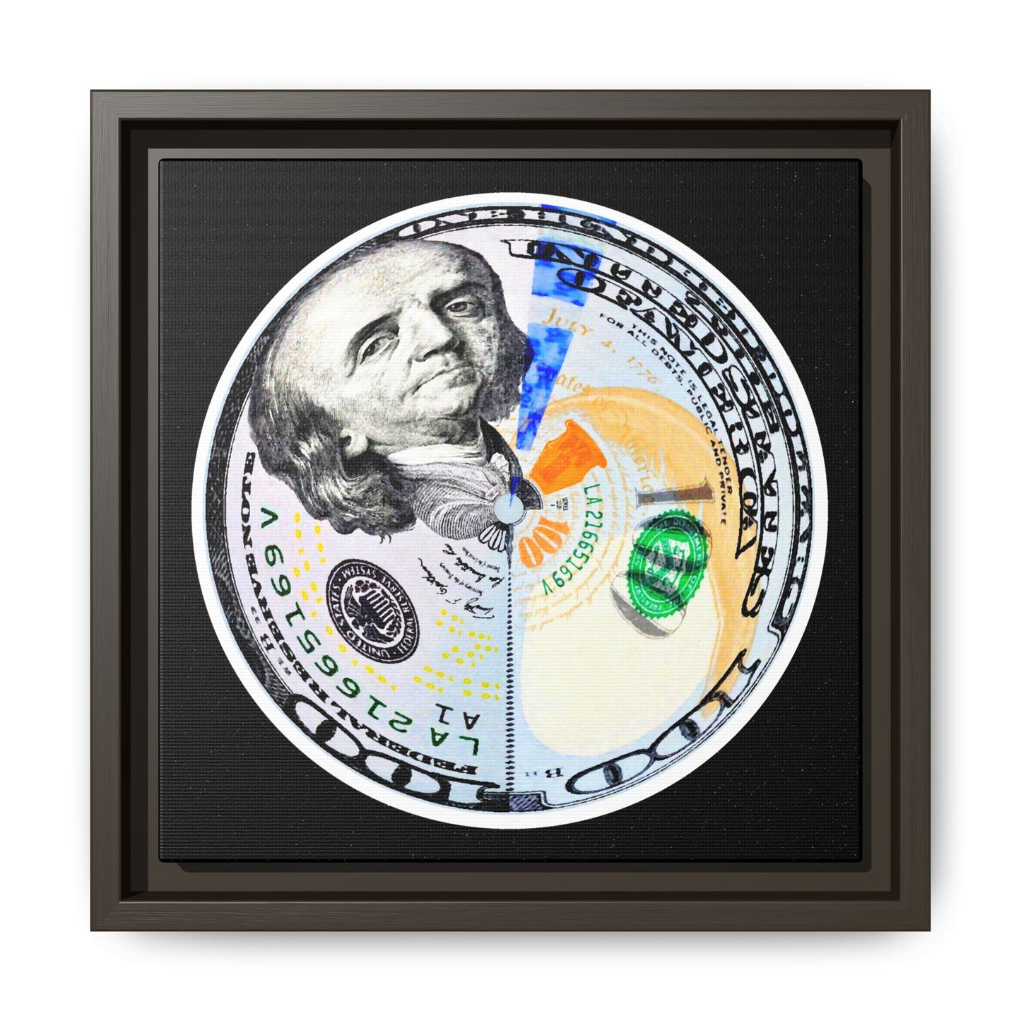 THE MOONEY - Framed Canvas