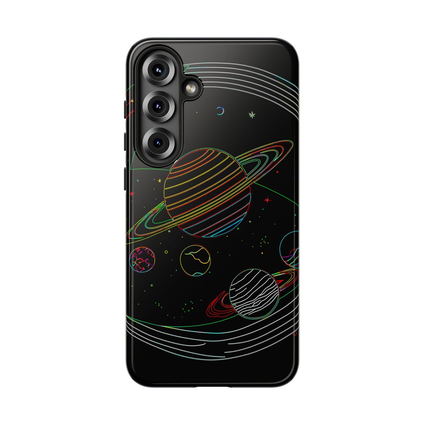 Galactic Tough Phone Case, Starry Space Protection, Unique Gift for Astronomers, Celestial Accessories, Trendy Space Lovers