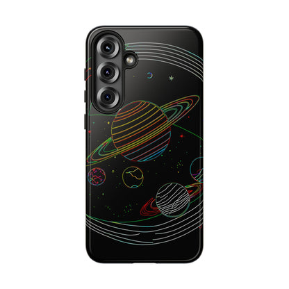 Galactic Tough Phone Case, Starry Space Protection, Unique Gift for Astronomers, Celestial Accessories, Trendy Space Lovers