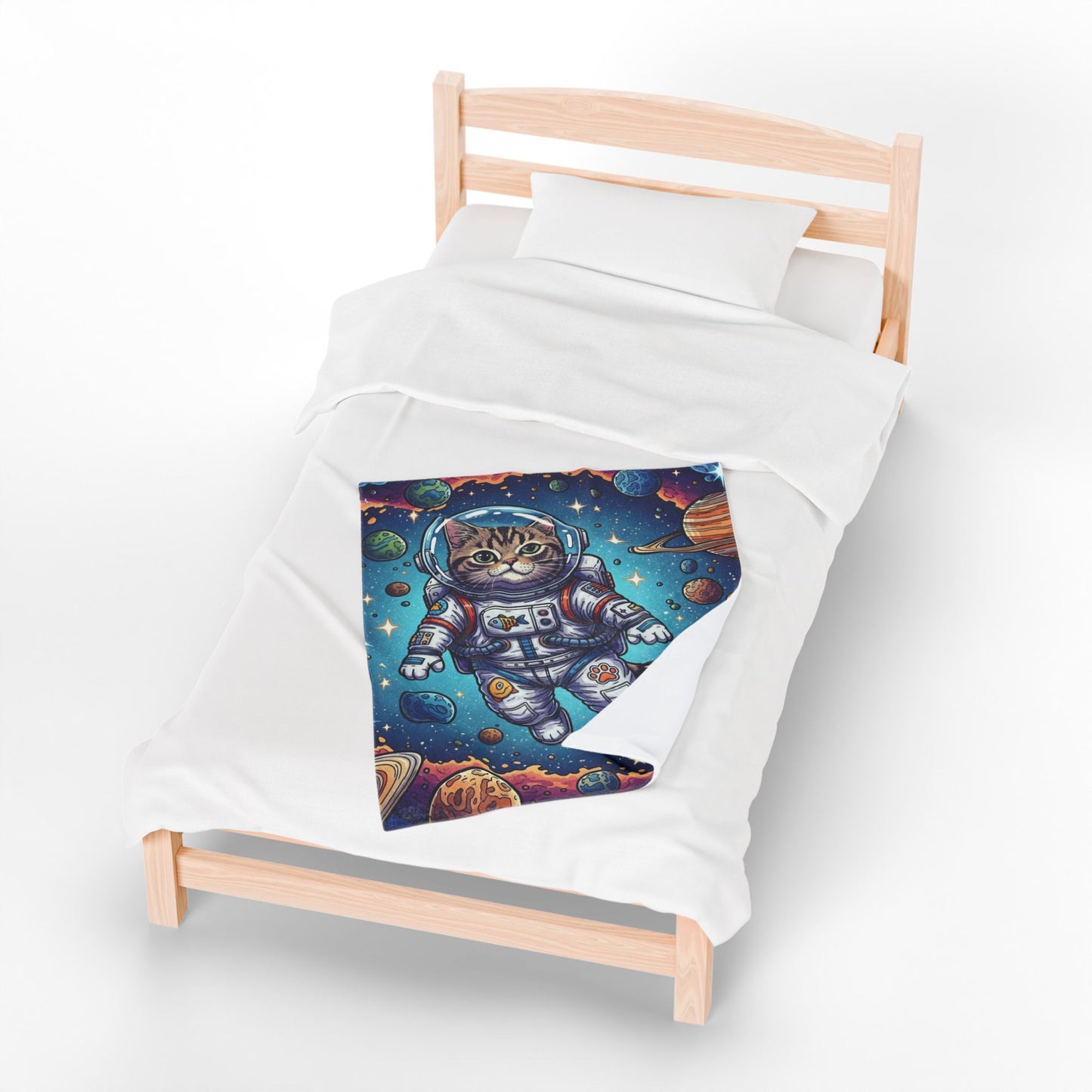 Astronaut Cat - Blanket