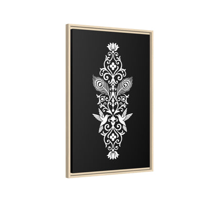 Hummingbird Soulmates - Framed Canvas
