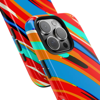 Abstract Rainbow Swirl Arc - Phone Case
