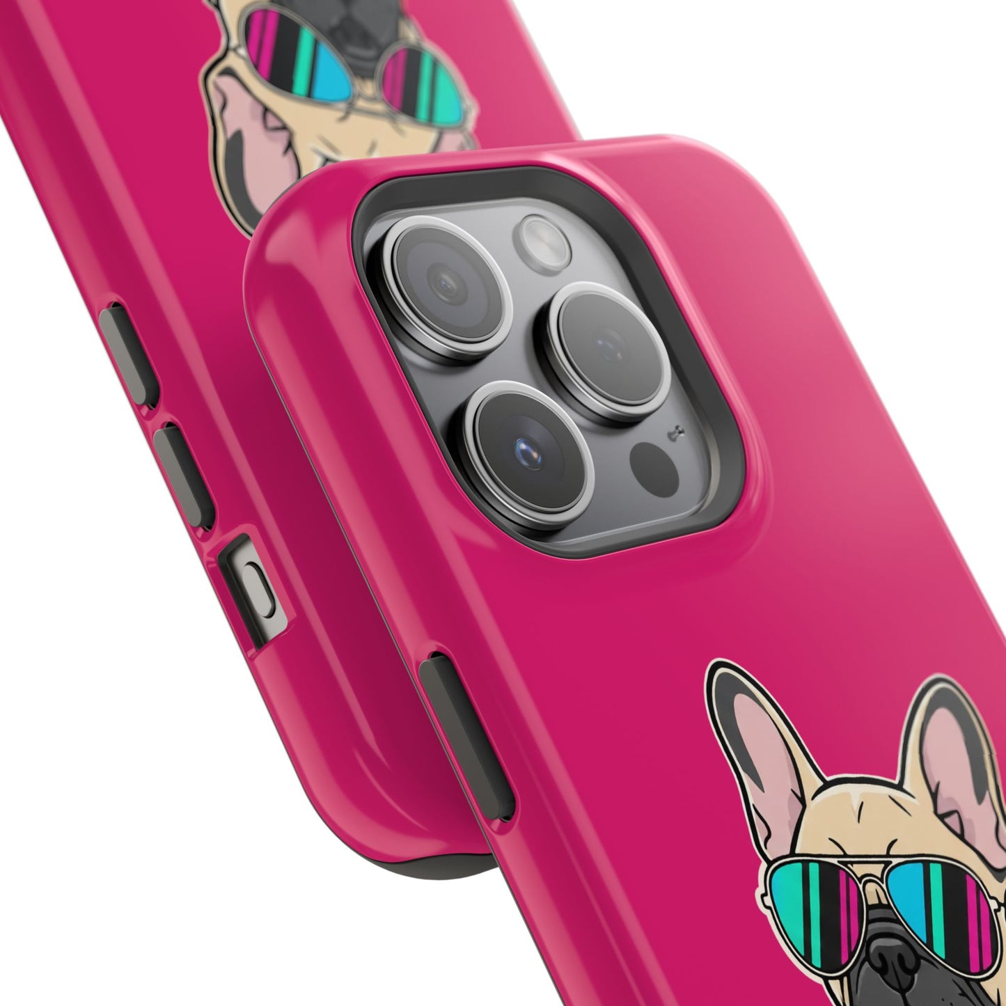 French Bulldog with Sunglasses - Magnetic Phone Case