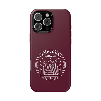 Explore Wilderness - Phone Case