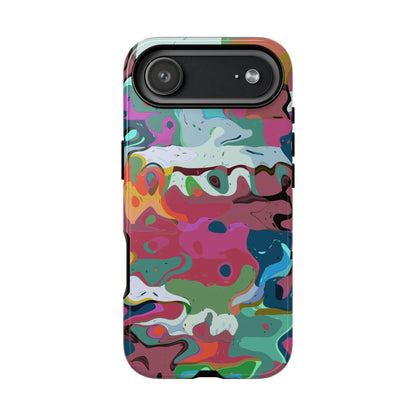 Colorful Abstract Marble - Phone Case