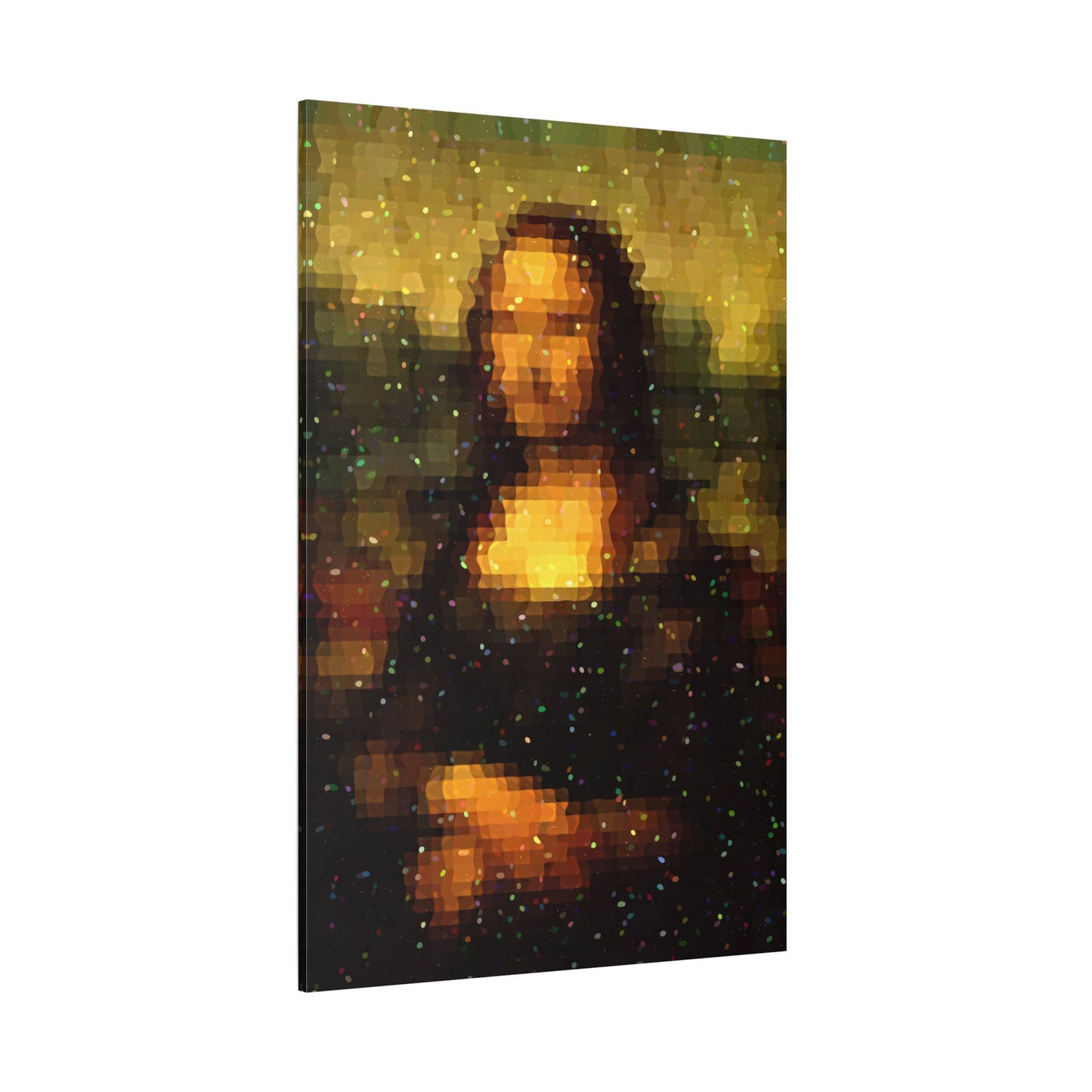 Pixel Muse — Silent Smile - Canvas