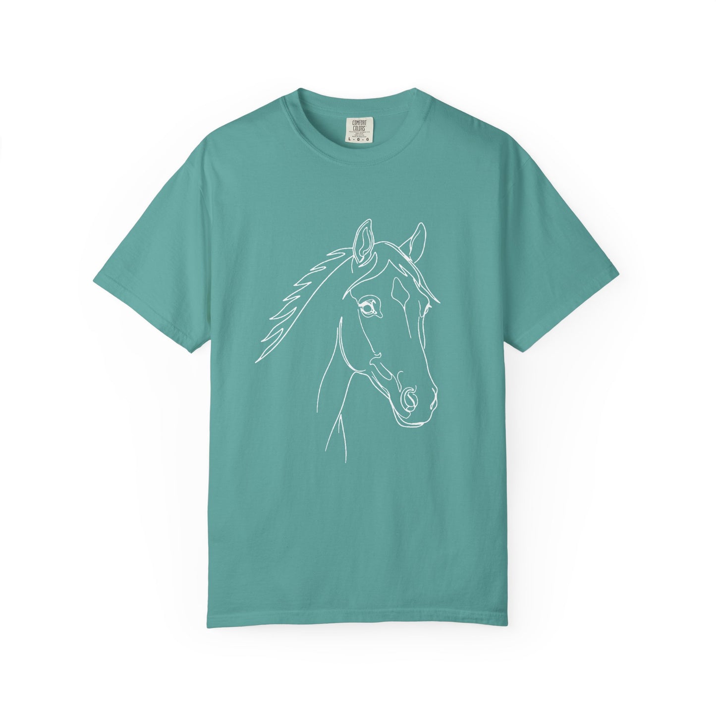 Horse Portrait Sketch - T‑Shirt