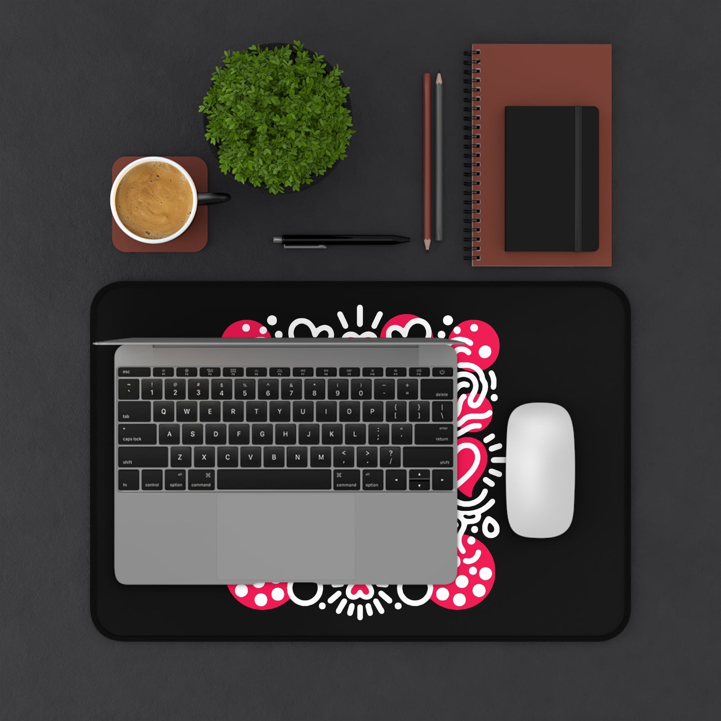 Love Like It's Art - Desk Mat