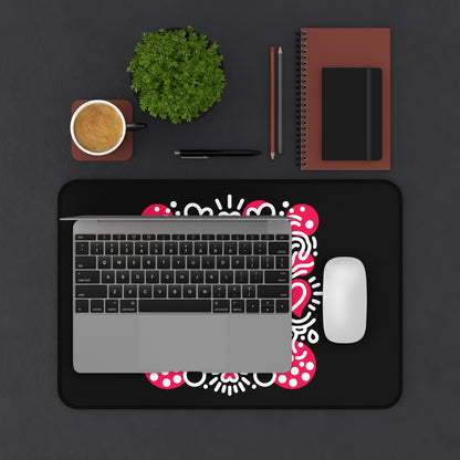 Love Like It's Art - Desk Mat