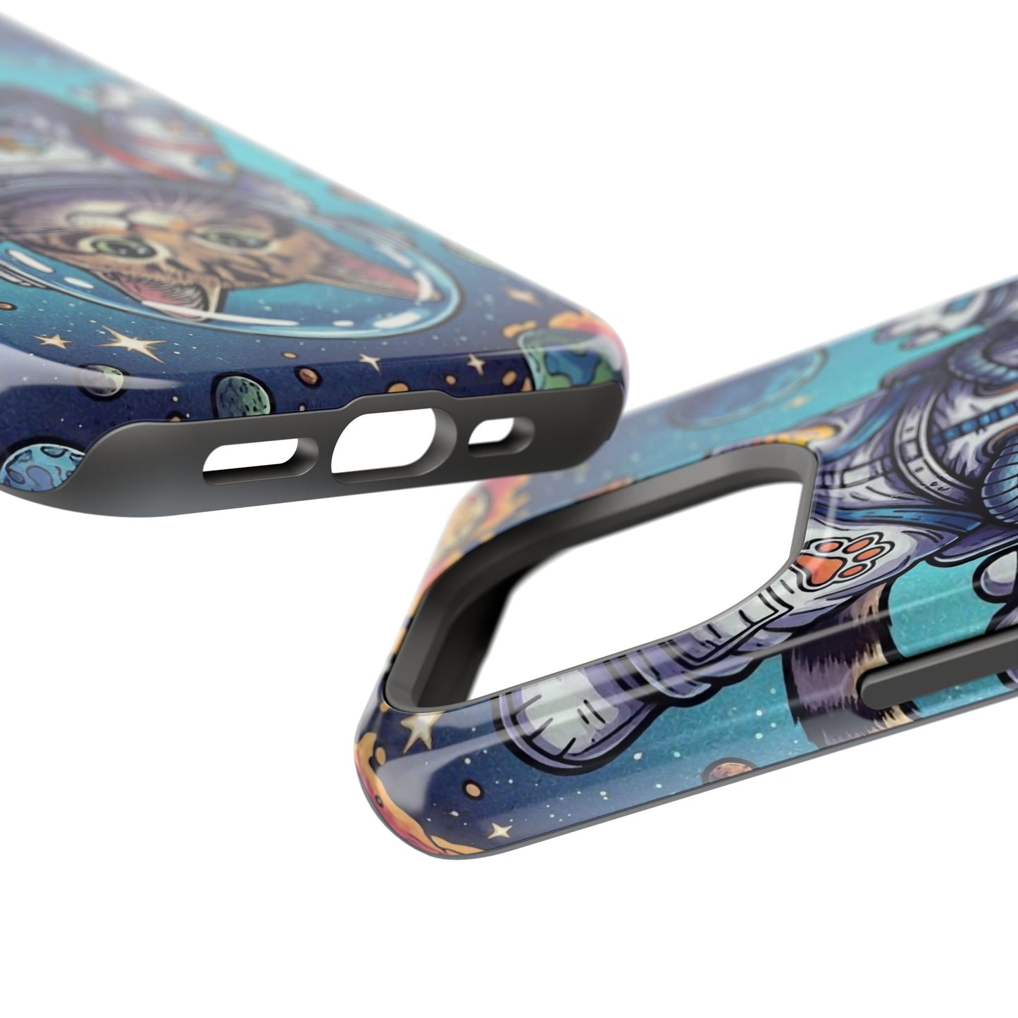 Astronaut Cat - Magnetic Phone Case