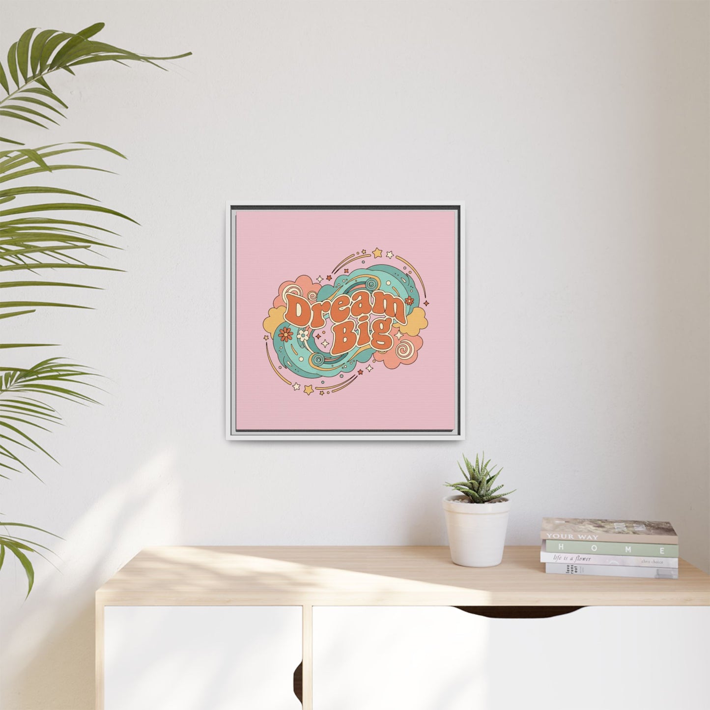 Dream Big - Framed Canvas