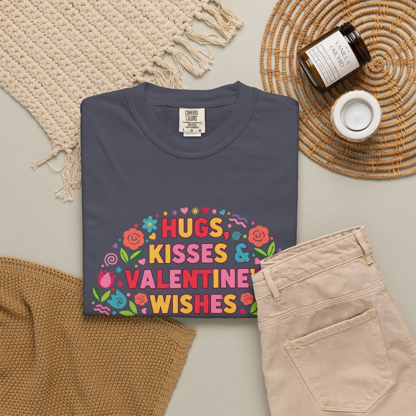 Hugs, Kisses & Valentine’s Wishes - T-Shirt