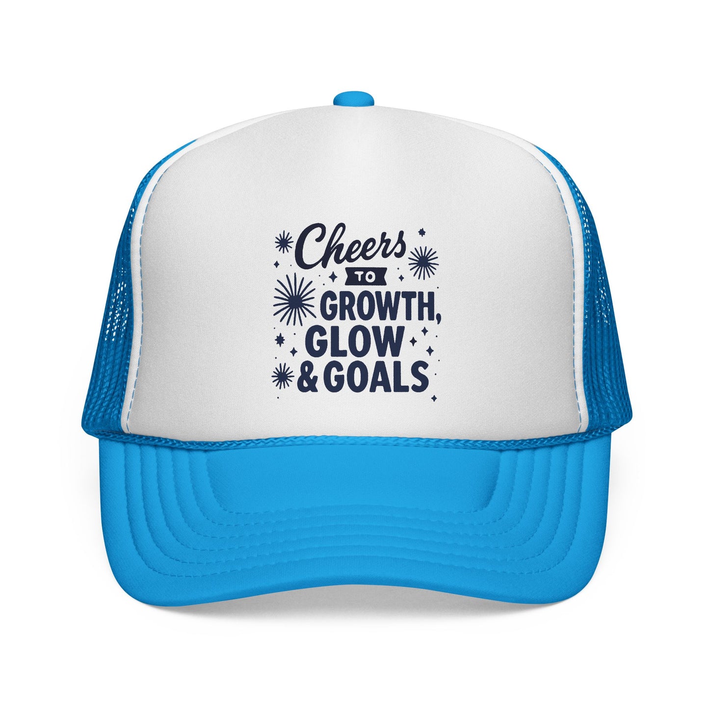 Cheers to Growth, Glow & Goals - Cap