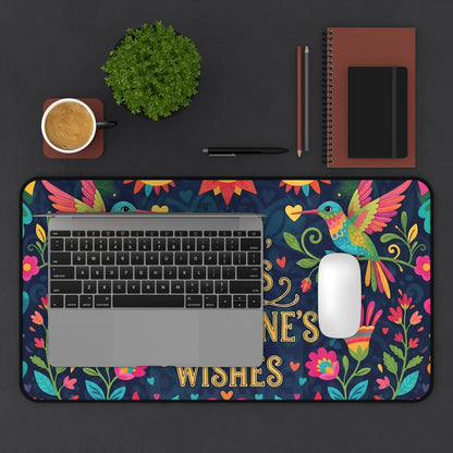 Hugs, Kisses & Valentine’s Wishes - Desk Mat