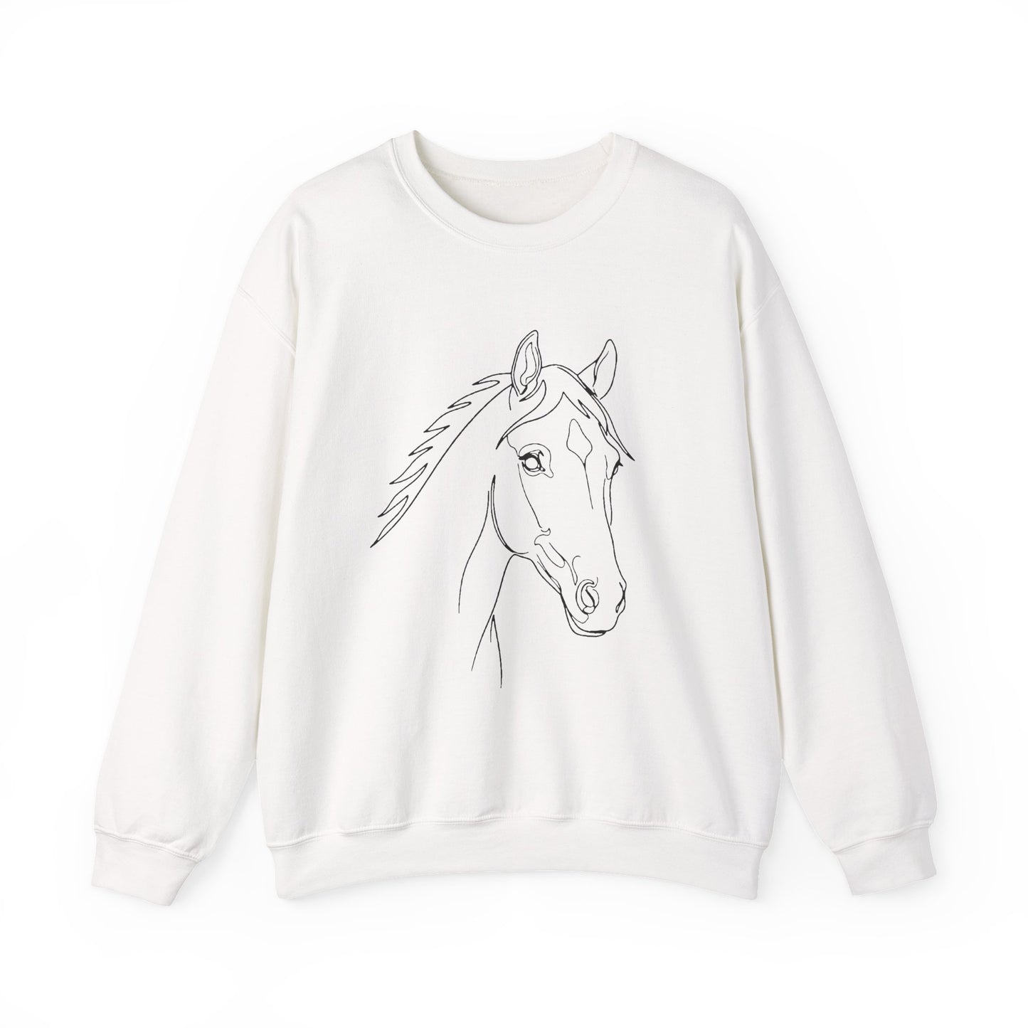 Horse Portrait Sketch - Sweatshirt