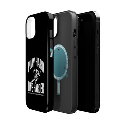Play Hard / Live Harder - Magnetic Phone Case
