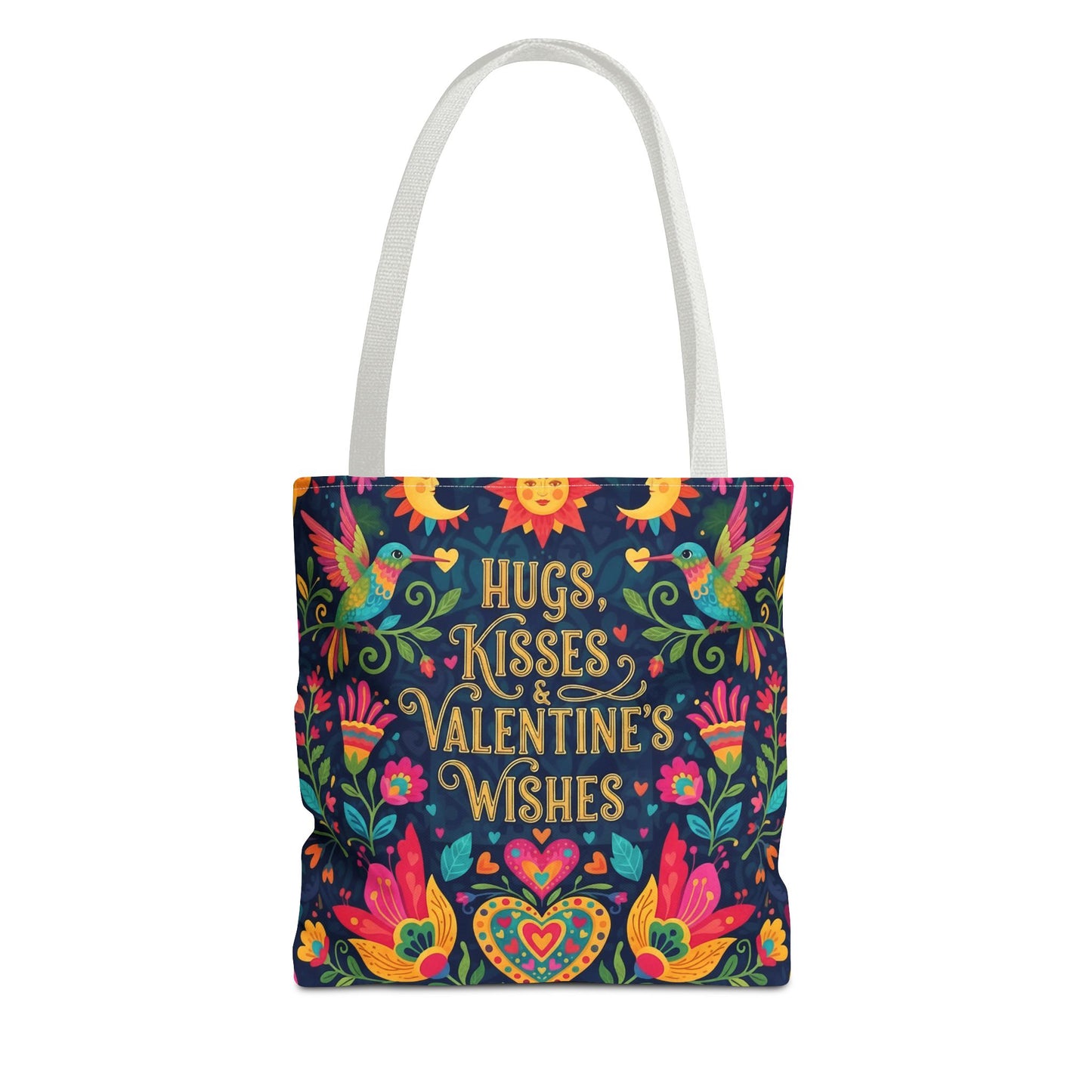 Hugs, Kisses & Valentine's Wishes - Tote Bag