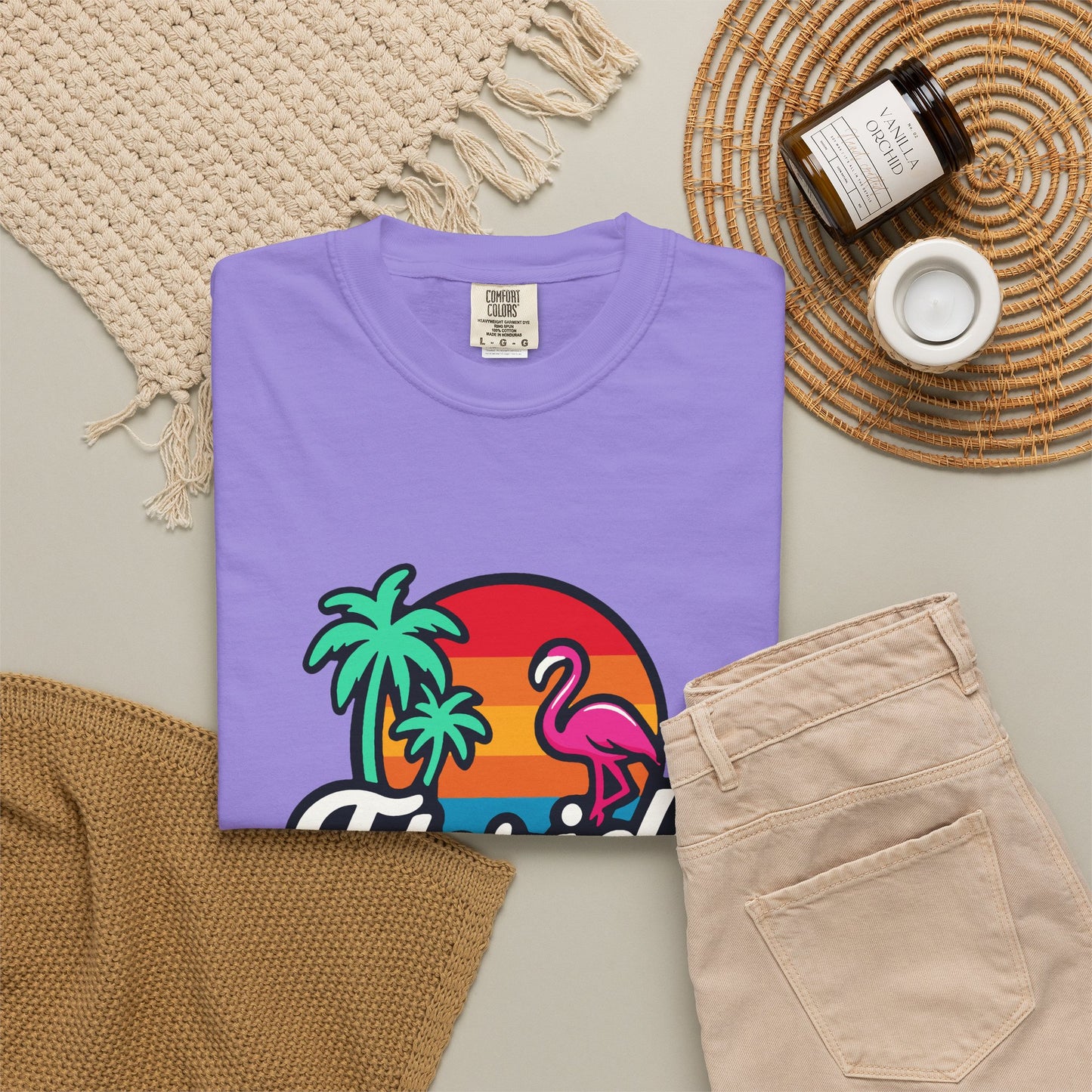 Florida Sunset Palm - T-Shirt