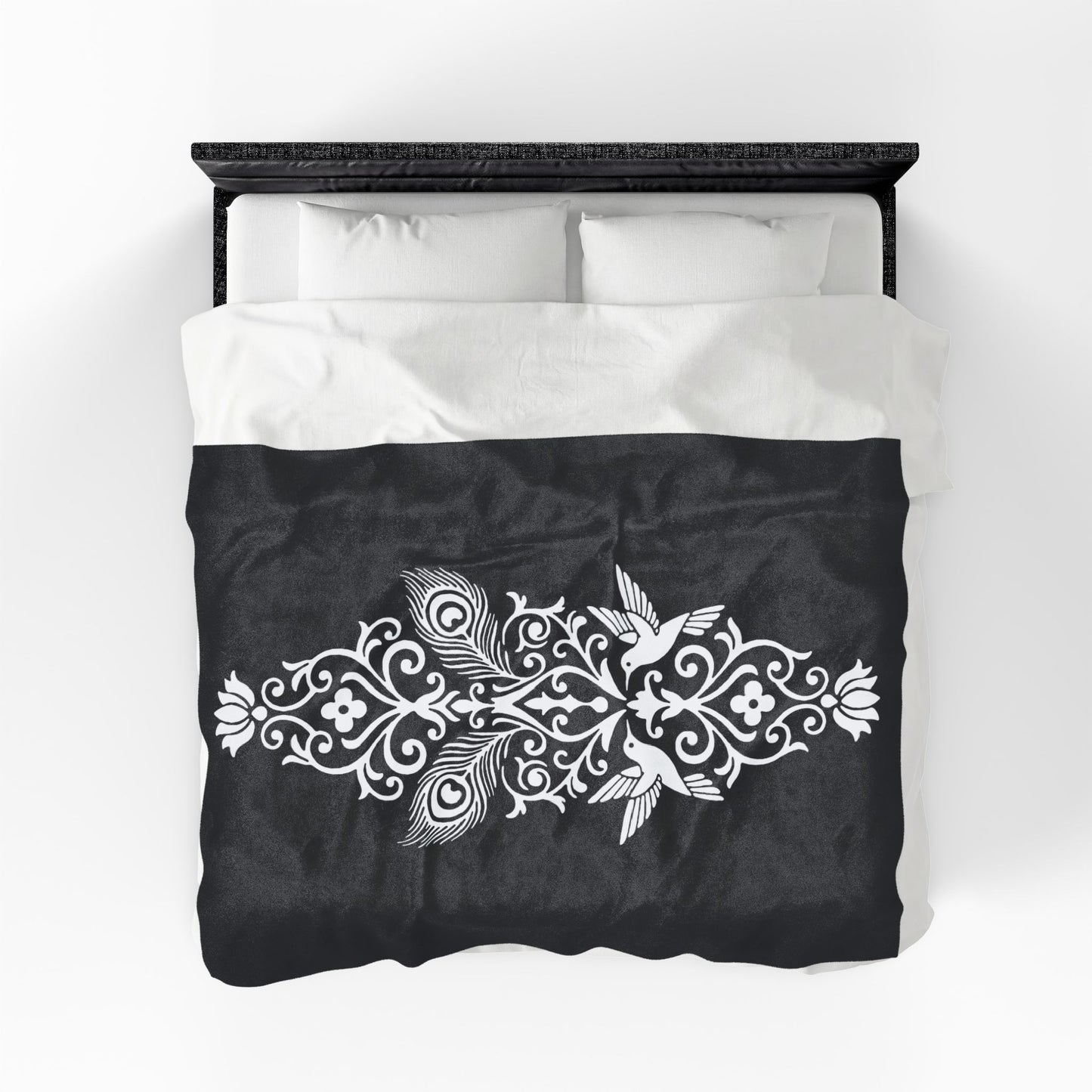 Hummingbird Soulmates - Plush Blanket