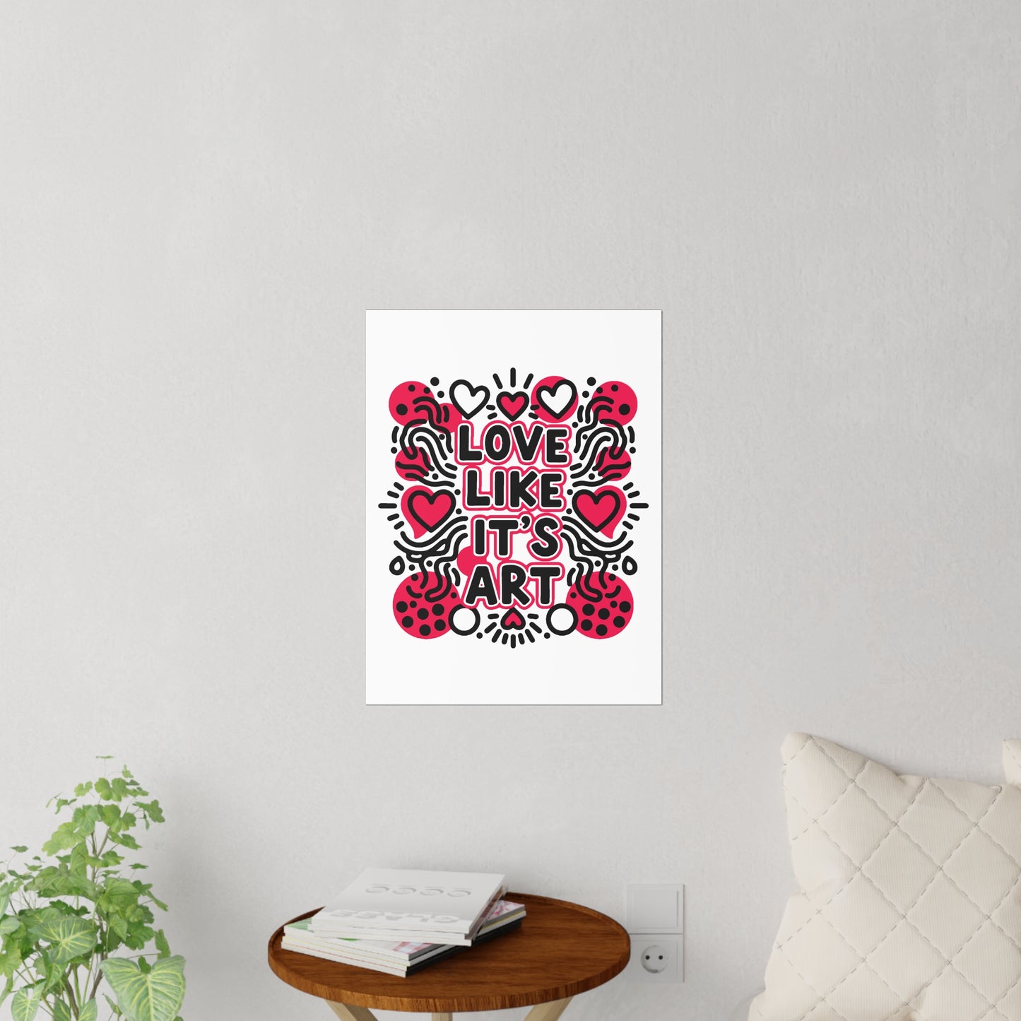 Love Like It's Art - Wall Decal
