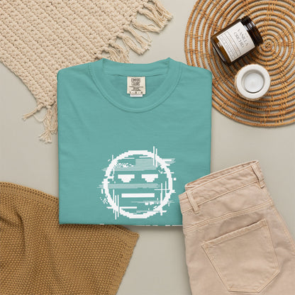 I’m Fine Glitched Smiley - T-Shirt