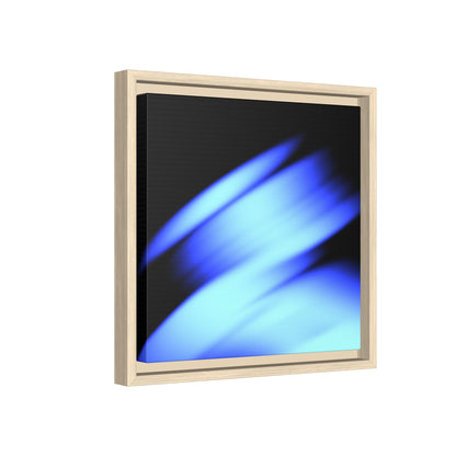Orbital Drift - Framed Canvas
