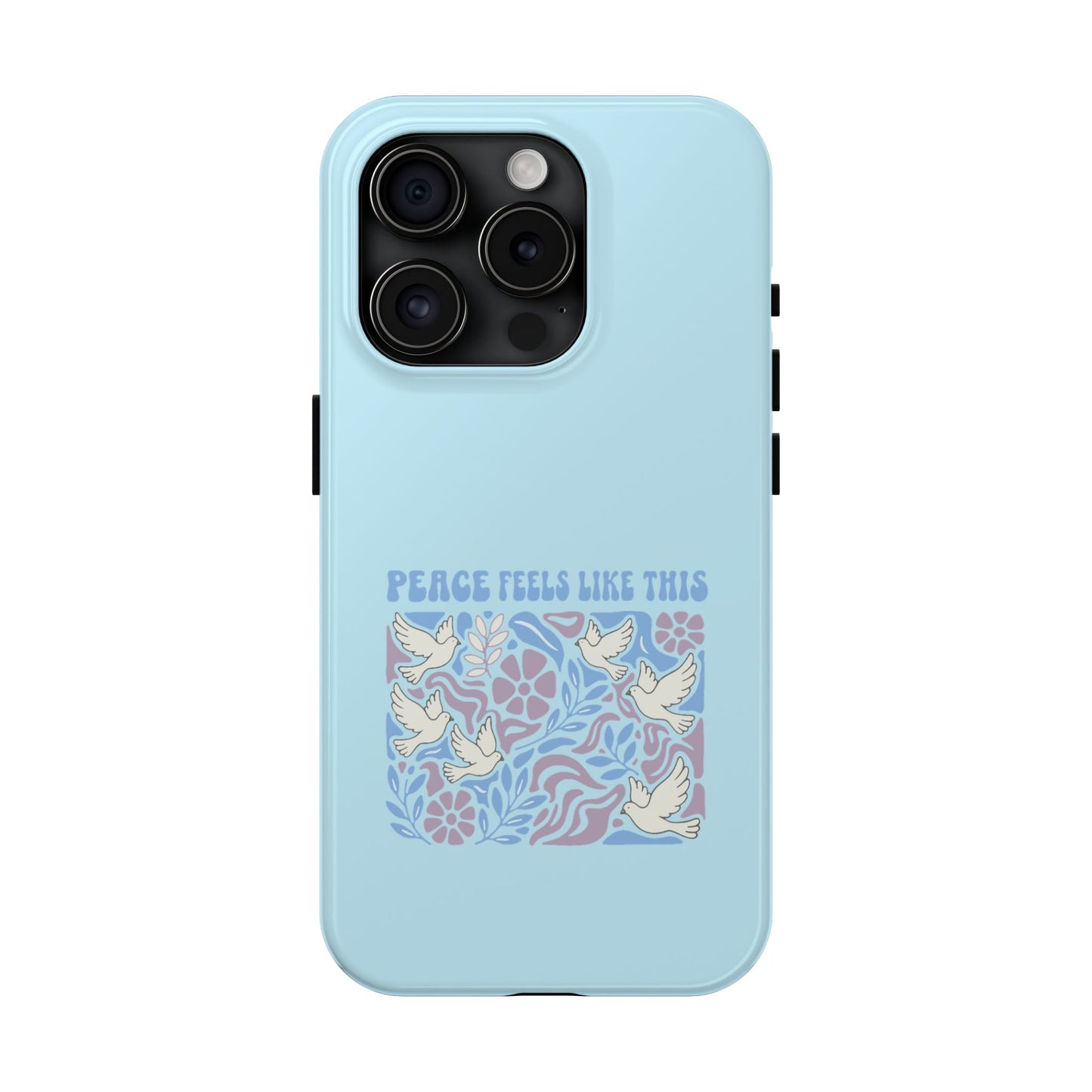 Peace Tells Like This - Phone Case