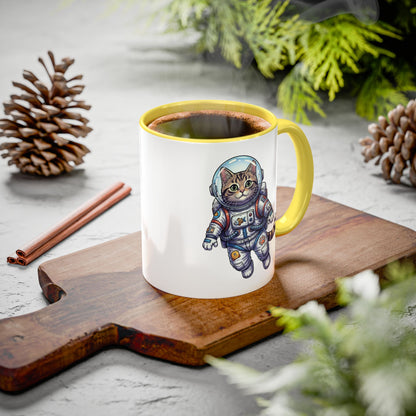 Astronaut Cat - Colorful Mug