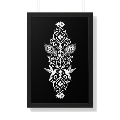 Hummingbird Soulmates - Framed Poster