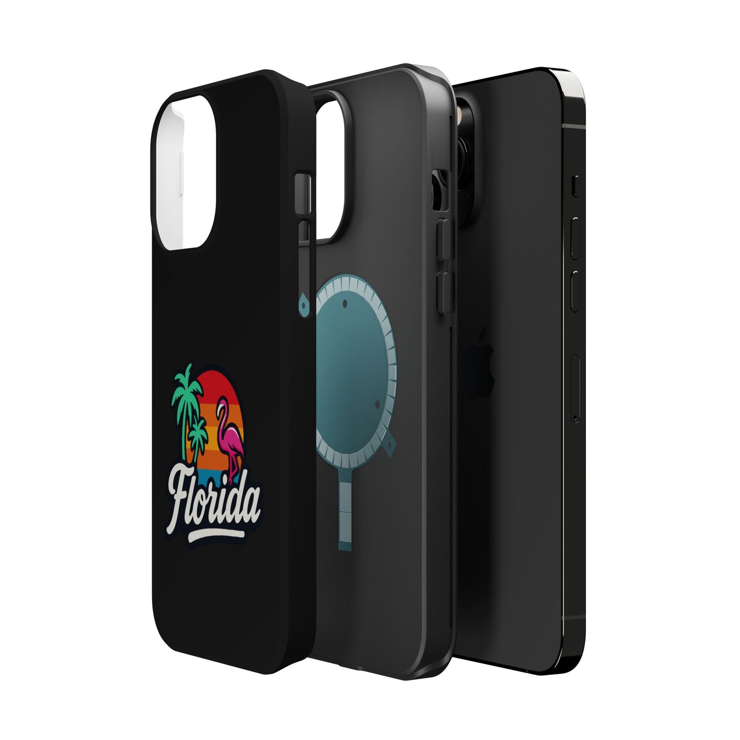 Florida Sunset Palm - Magnetic Phone Case