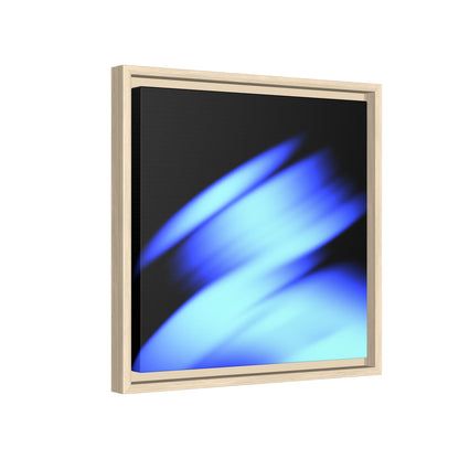 Orbital Drift - Framed Canvas