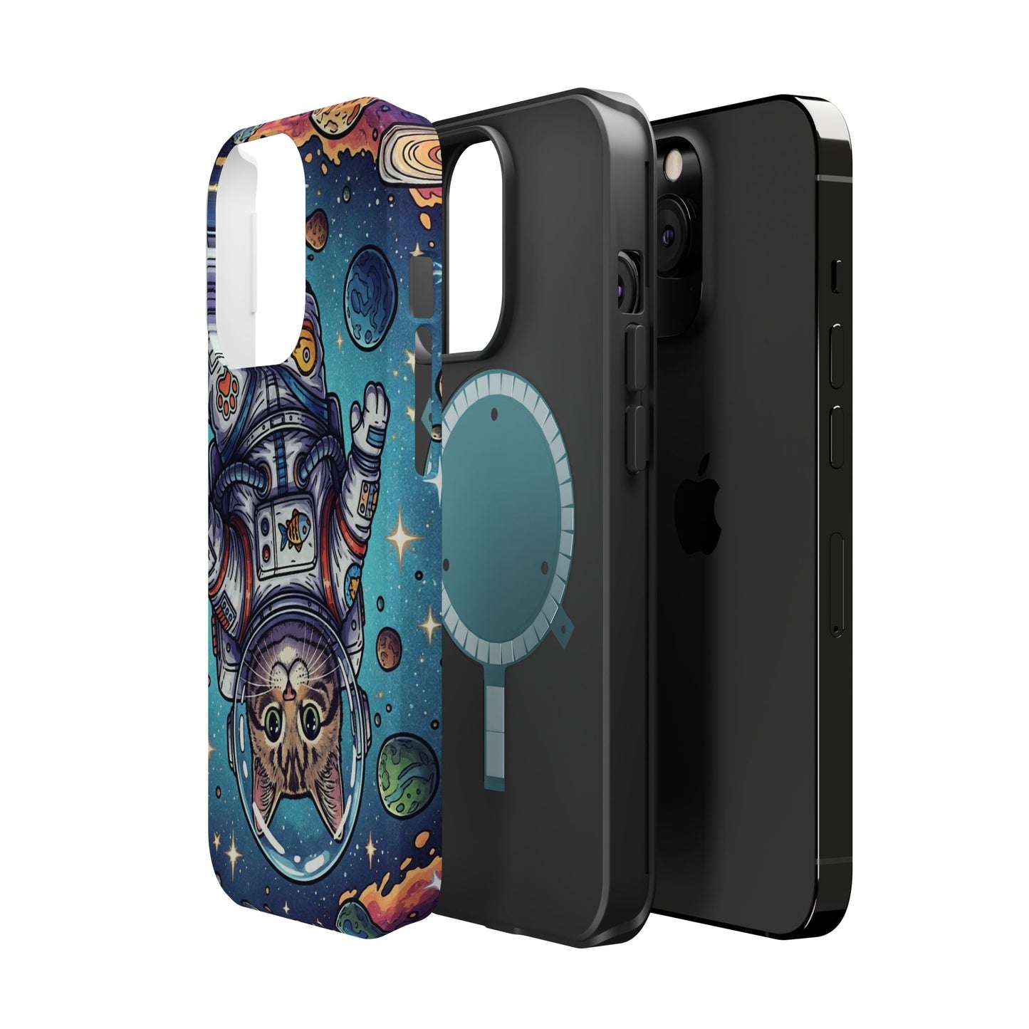 Astronaut Cat - Magnetic Phone Case