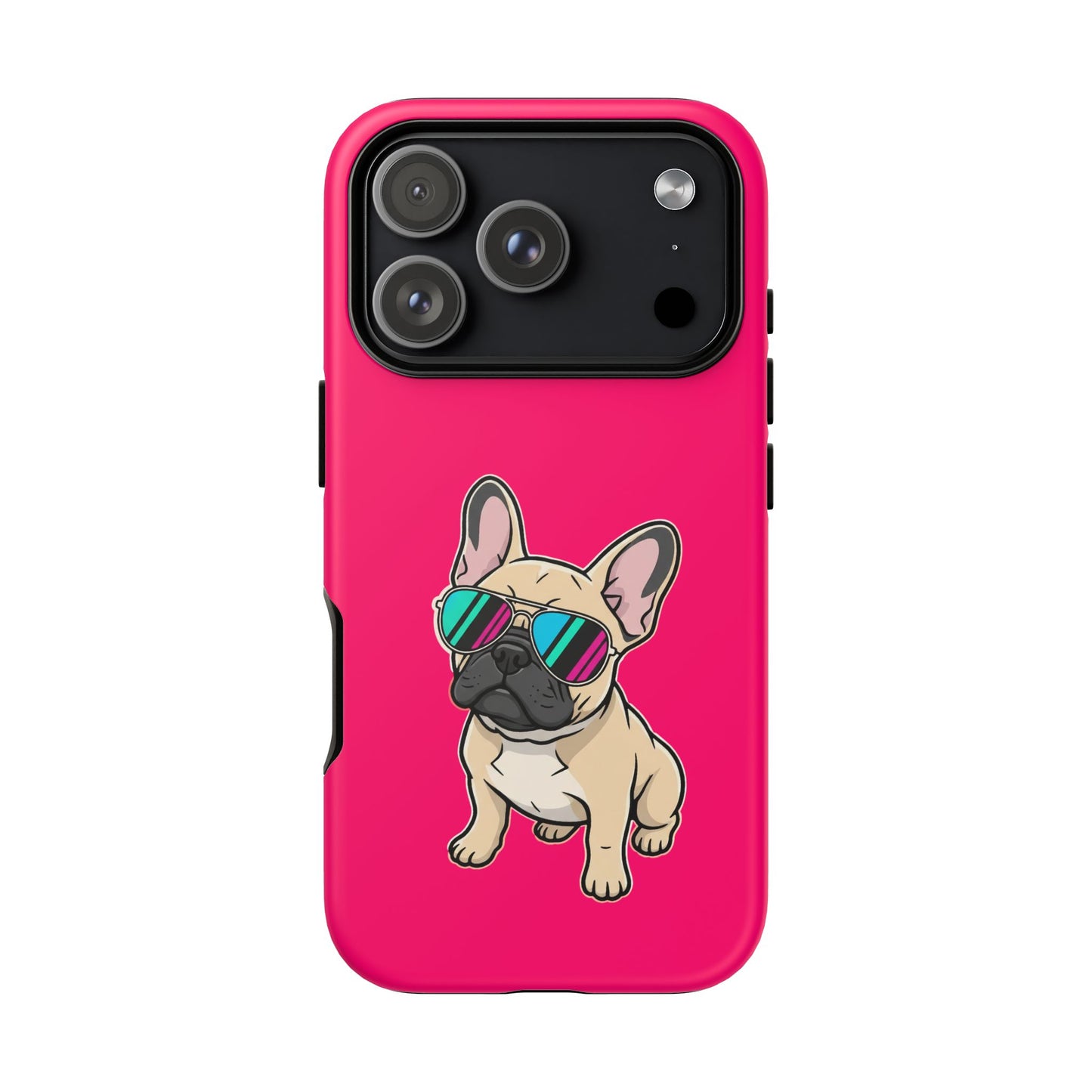 French Bulldog with Sunglasses - Phone Case