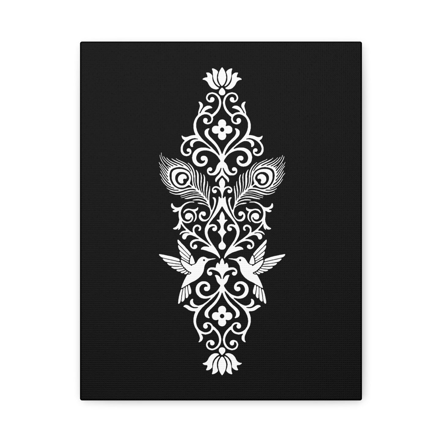 Hummingbird Soulmates - Stretched Canvas