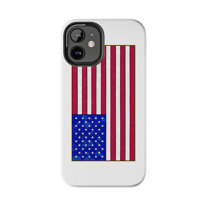 New Glory American Flag (Gold Edge Edition) - Phone Case
