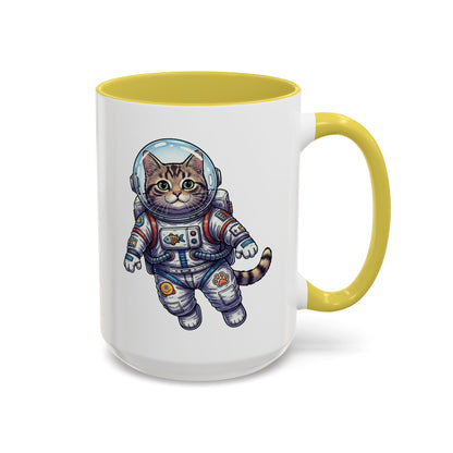 Astronaut Cat - Colorful Mug
