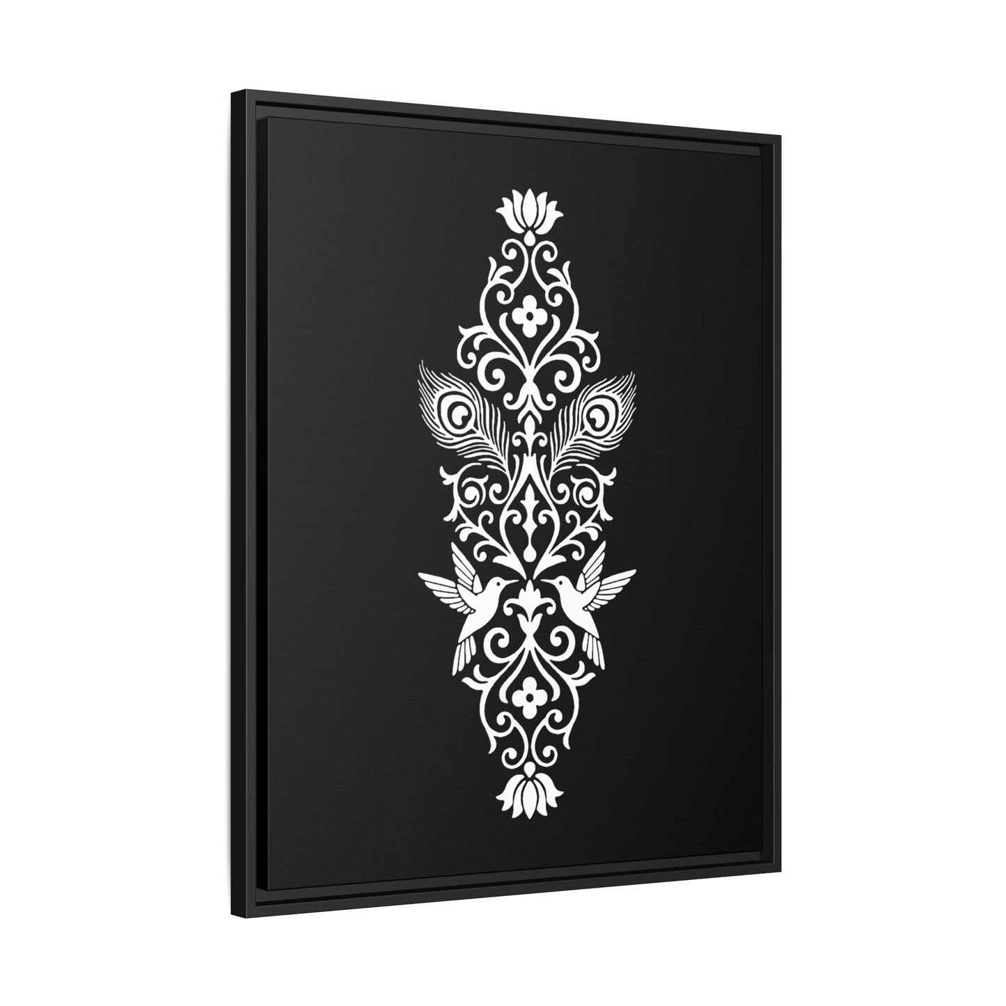 Hummingbird Soulmates - Framed Canvas