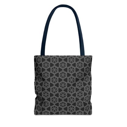 Chic Monochrome Tote Bag, Stylish Shopping, Travel, Everyday Use, Gift, Minimalist Decor