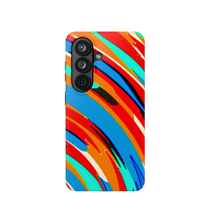 Abstract Rainbow Swirl Arc - Magnetic Phone Case