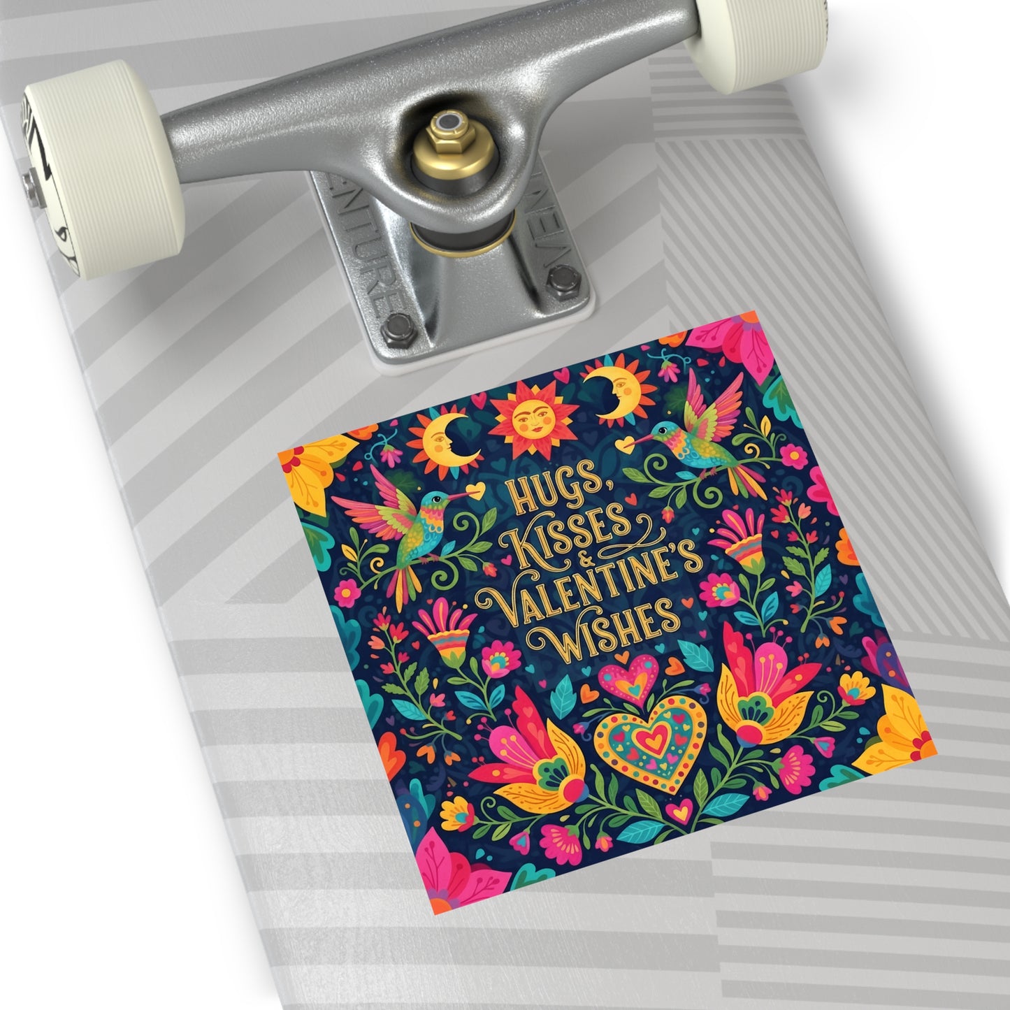 Hugs, Kisses & Valentine's Wishes - Sticker