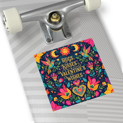 Hugs, Kisses & Valentine's Wishes - Sticker